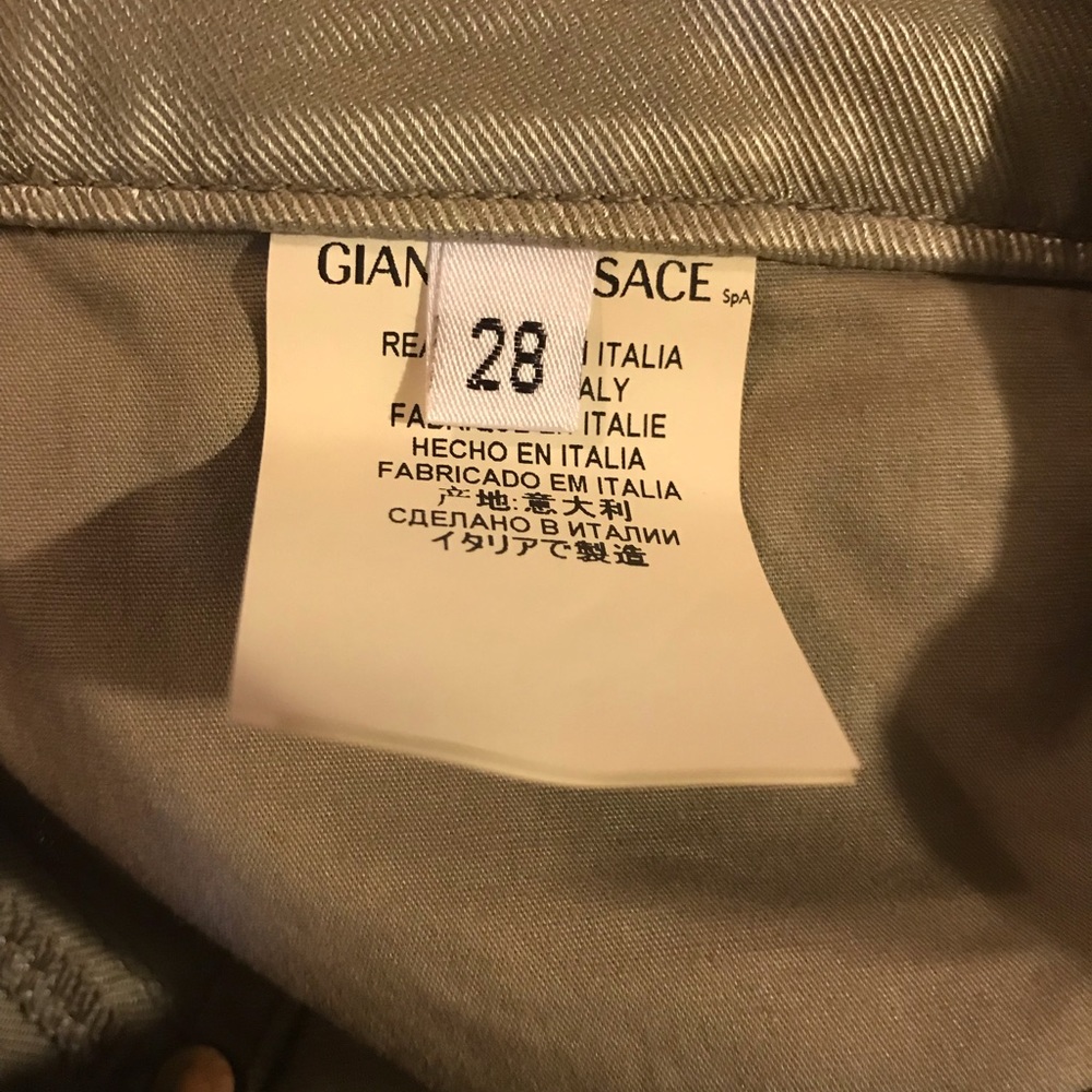 Versace Collection Silver pants - Picture 5 of 8
